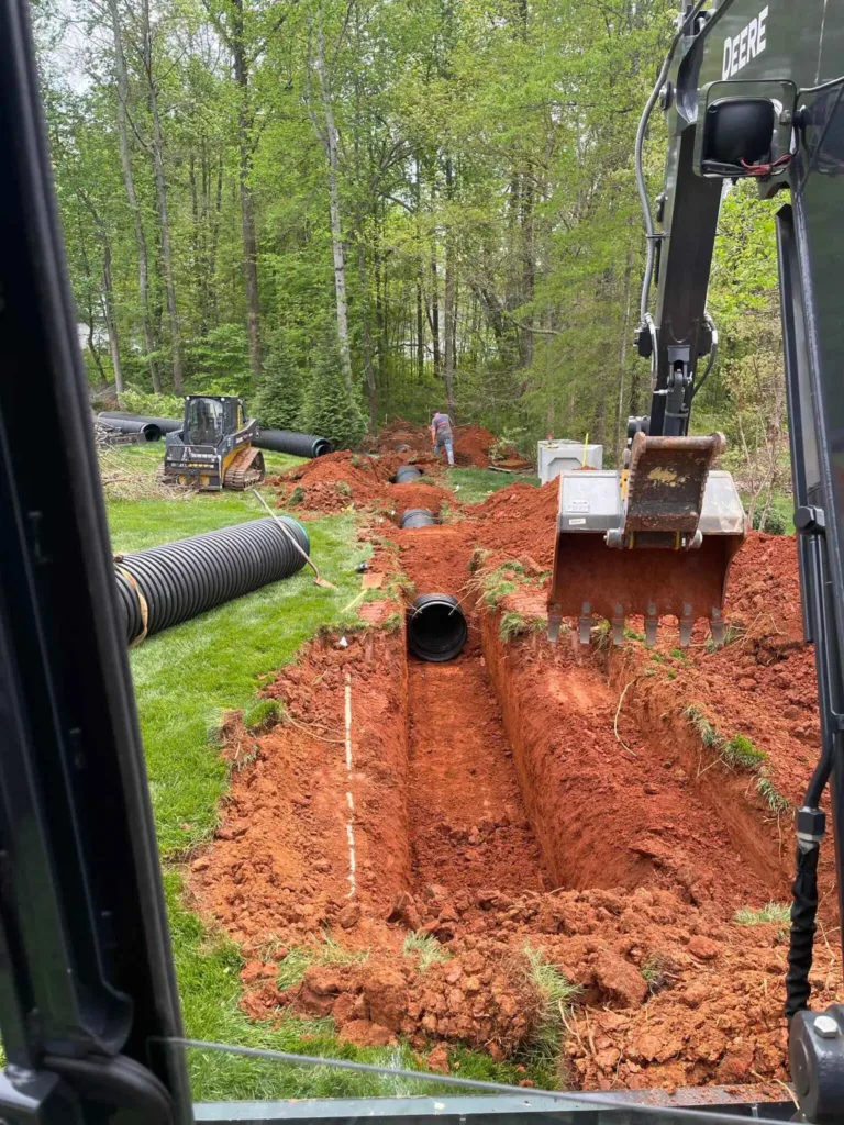 Yard Drainage Installation