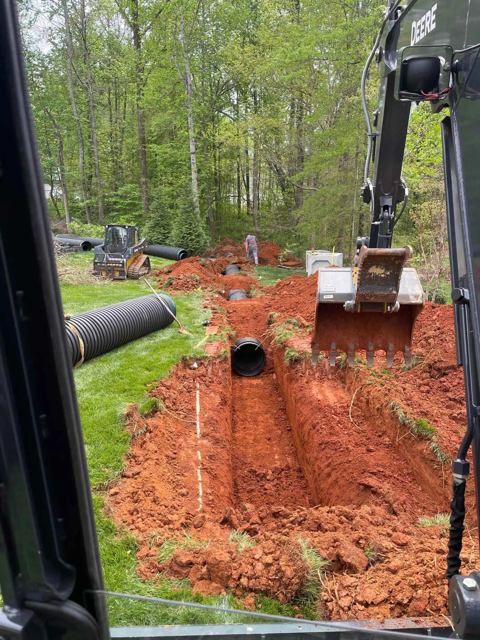Yard Drainage Installation